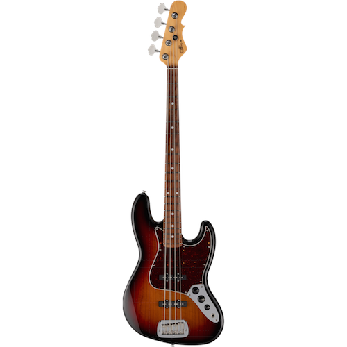G&L Fullerton Deluxe Jb Bass 3-Tone Sunburst - Red One Music