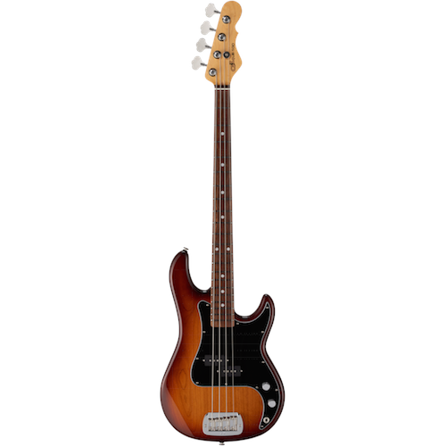 G&L Fullerton Deluxe Lb-100 Bass Old School Tobacco Sunburst - Red One Music