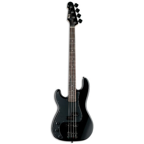 ESP LTD SURVEYOR '87 - Electric Bass with Seymour Duncan PJ Pickups - Black - Left Handed