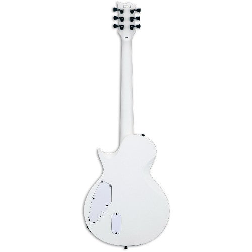 Guitare électrique ESP LTD EC ARTIC METAL avec micro EMG unique - Blanc neige satiné