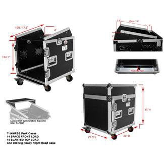 Prox T-16MRSS DJ Combo Flight Case - Red One Music