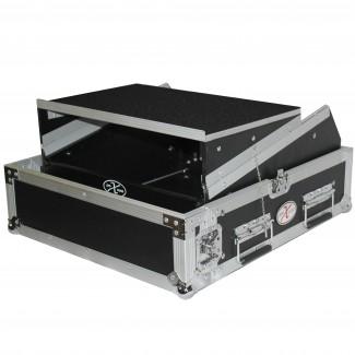 Prox T-2MRLT DJ Combo Flight Case W Laptop Shelf - Red One Music