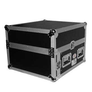 Prox T-4MRLT DJ Combo Flight Case W Laptop Shelf - Red One Music