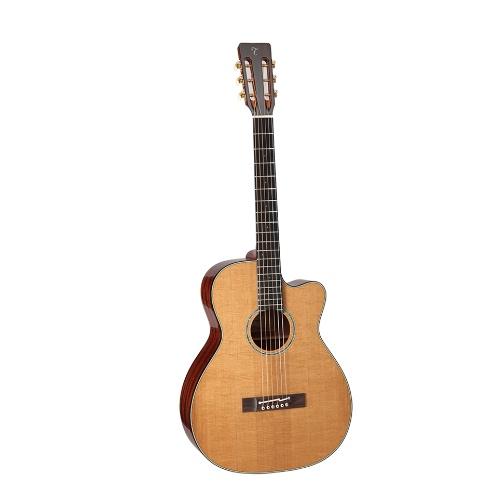 Takamine Ef740Fs-Tt Omd Ca Thermal Top Series - Red One Music