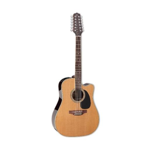 Takamine Ef400Sc-Tt Dreadnought Ca 12Str Thermal Top Series - Red One Music