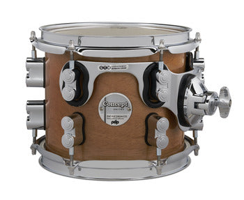 PDP PDCMX0708STHM Concept Series Maple Exotic Suspended Tom (Honey Mahogany) - 7" x 8"