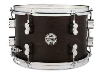 PDP PDSN0812DMDW Limited Edition Walnut Satin Lacquer Snare Drum - 8" x 12"