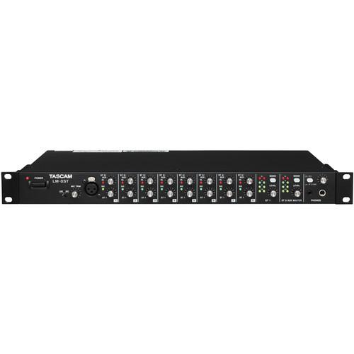 Tascam LM-8ST Rackmount Line Mixer - Red One Music