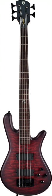 Spector NSPULSE5BCM NS Pulse 5-String Electric Bass w/ EMG Pickups - Black Cherry Matte