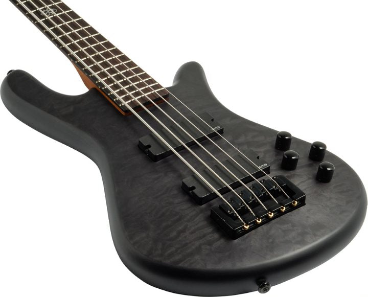 Spector NSPULSE5BSM NS Pulse 5-String Electric Bass w/ EMG Pickups - Black Stain Matte