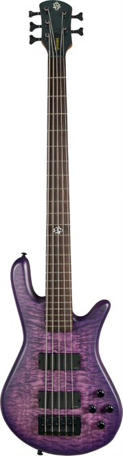 Spector npulse5uvm ns Pulse 5-String Electric Bass w / EMG Pickups - Ultra Violet Matte