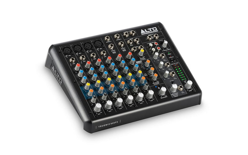 Alto TRUEMIX800FXXUS Table de mixage compacte 8 canaux avec USB, Bluetooth et Alesis Multi-FX