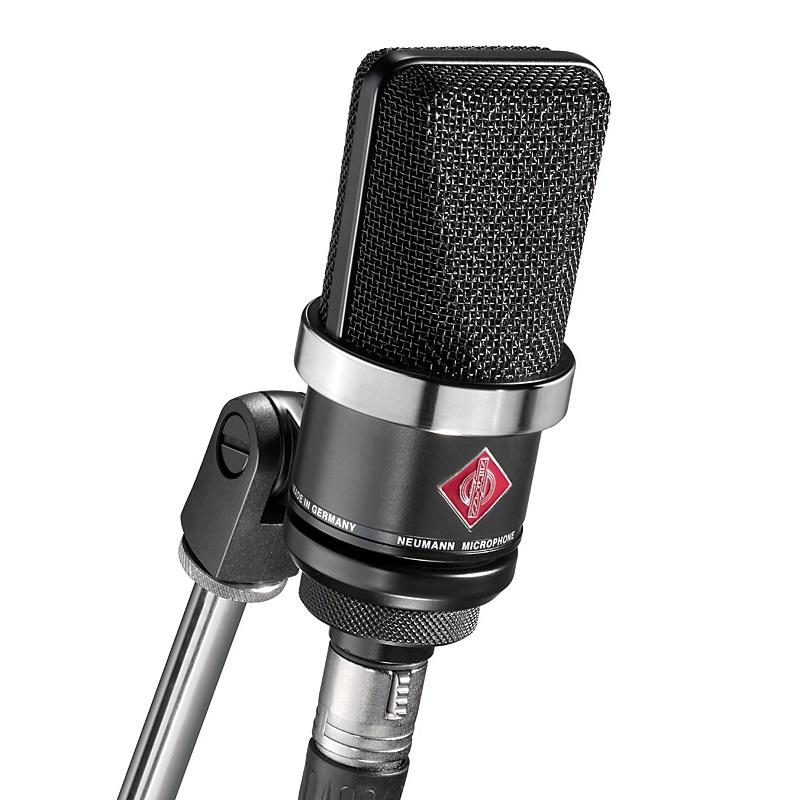 Neumann Tlm 102Bk Large Diaphragm Studio Condenser Microphone - Red One Music