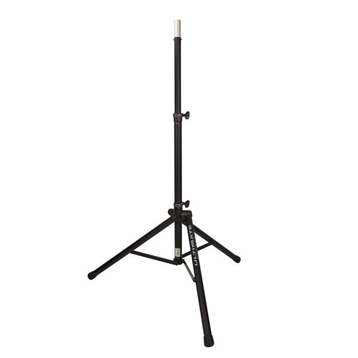 Ultimate Support Ts-80B Aluminum Tripod Speaker Stand With Integrated Speaker Adapter - Red One Music