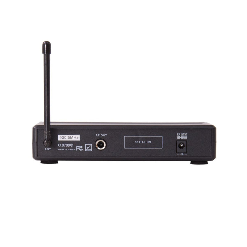 Gemini UHF-01M Single Channel Wireless System, Includes UHF Receiver and Handheld Microphone