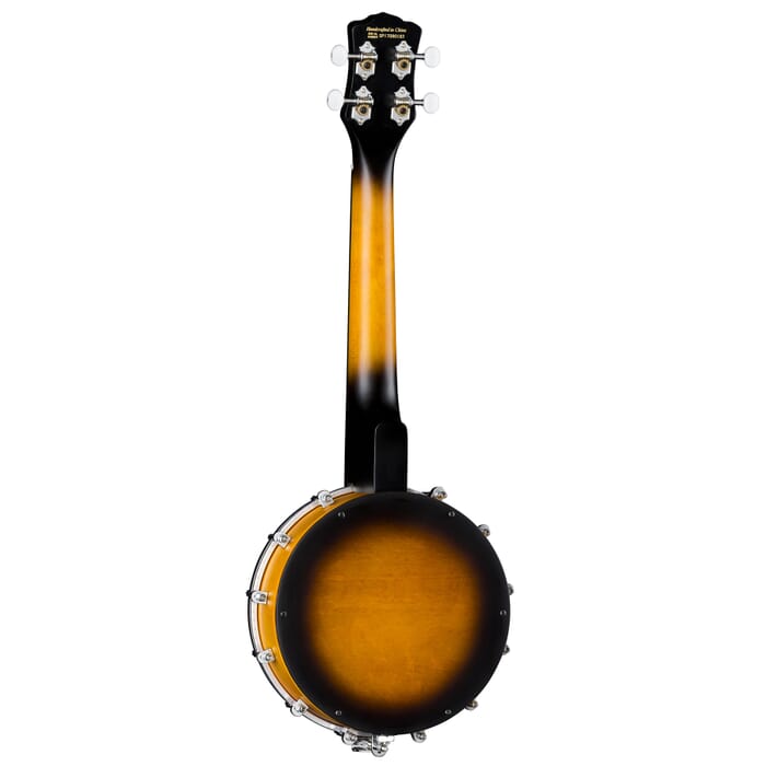 Luna UKE B8 ULU Uke Banjolele Ulu Design (Tobacco Burst) - 8"