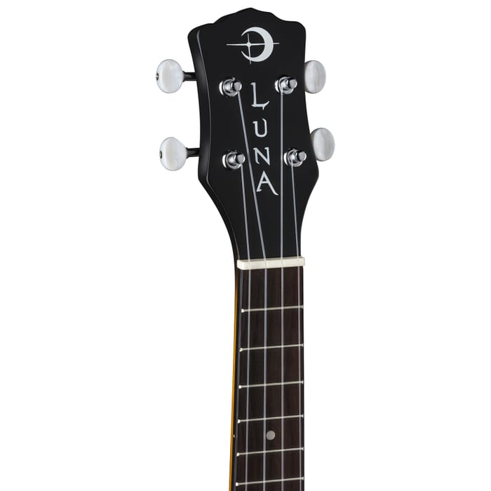 Luna UKE B8 ULU Uke Banjolele Ulu Design (Tobacco Burst) - 8"