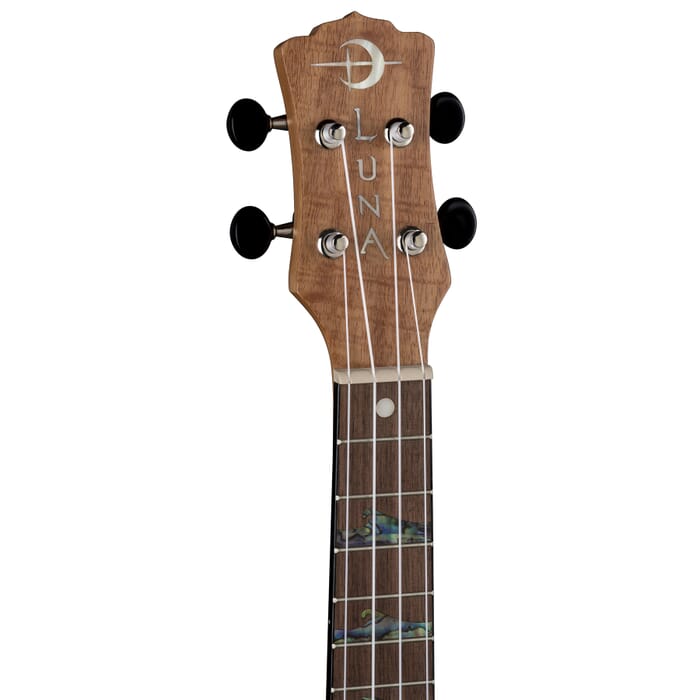 Luna UKE HTC EXM High Tide Exotic Concert Ukulele (Satin Natural)