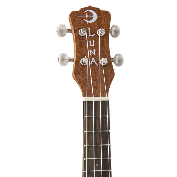 Luna UKE MALU EL Maluhia Peace Concert Ukulele (Satin Natural)