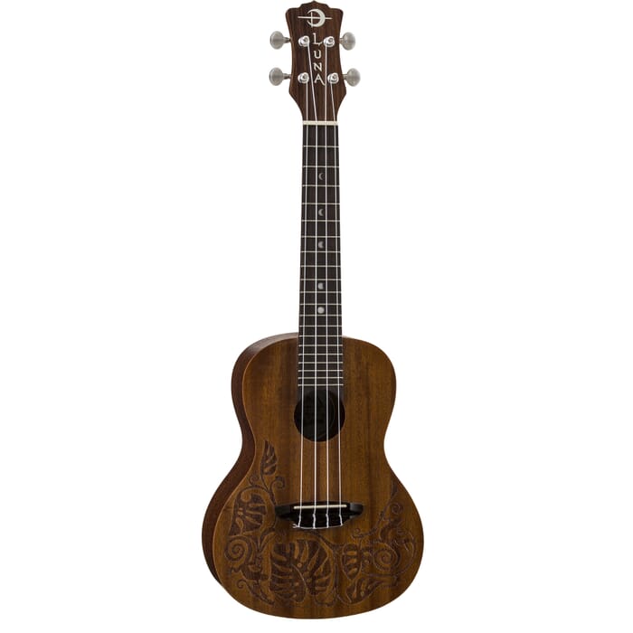 Luna UKE MO MAH Uke Lizard Mahogany Concert Ukulele (Satin Natural)