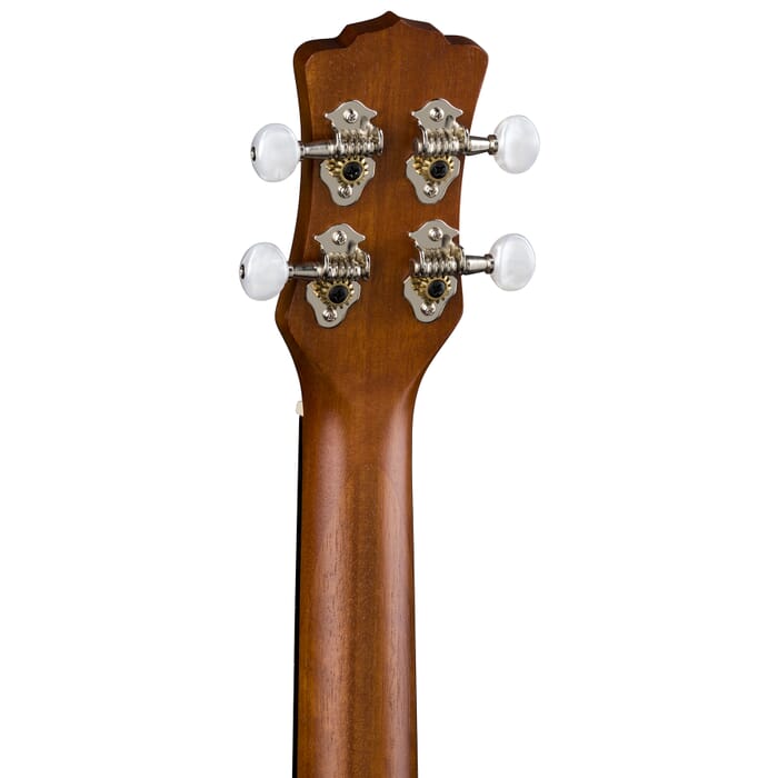 Luna UKE TC SPR Tattoo Spruce Concert Ukulele (Satin Natural)