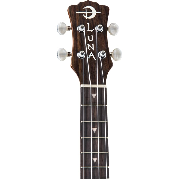 Luna UKE TTN MAH Tattoo Tenor Ukulele (Satin Natural)