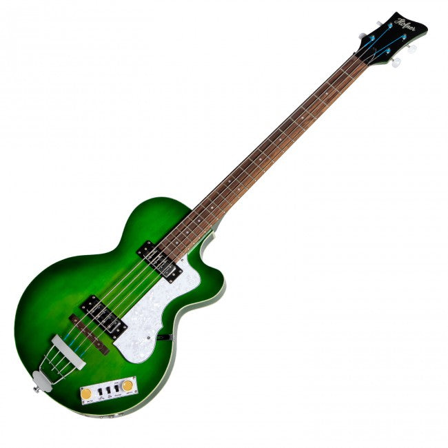 Hofner IGNITION PRO Club Bass - Transparent Green