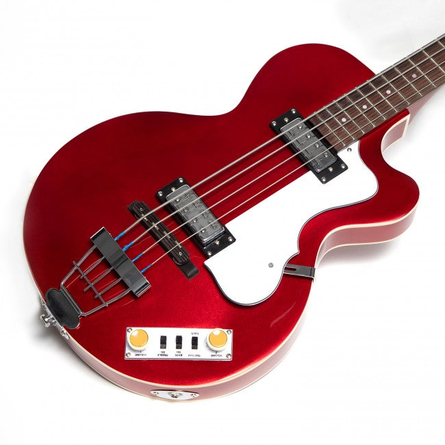 Hofner IGNITION PRO Club Bass - Metallic Red