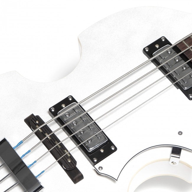 Hofner IGNITION PRO Violin Bass - Pearl White