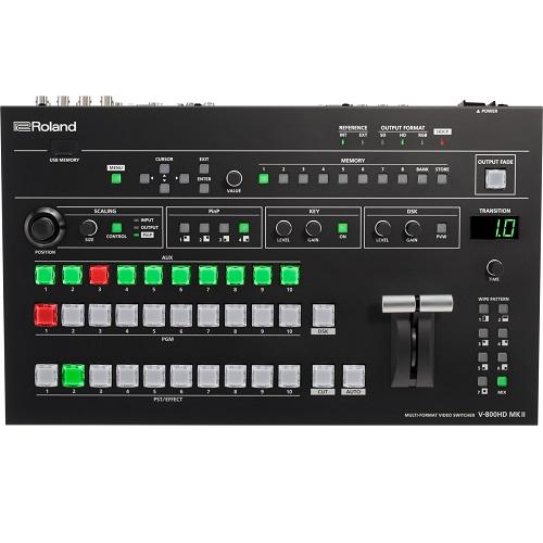 Roland V-800HDMKII Multi-Format Video Switcher - Red One Music