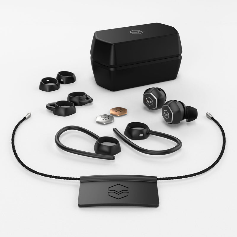 V-Moda HEXAMOVE PRO True Wireless Earbuds - Black