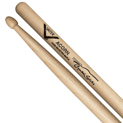 Vater Vmcaw Cymbal Stick Acorn Wood Tip - Red One Music