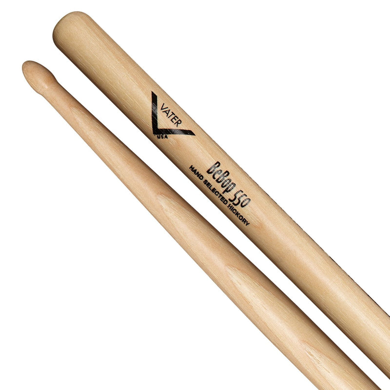 Vater Vhbb550 Bebop Series 550 Drumsticks - Red One Music
