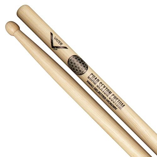 Vater Vhsexton Chad Sexton Custom Drumsticks - Red One Music