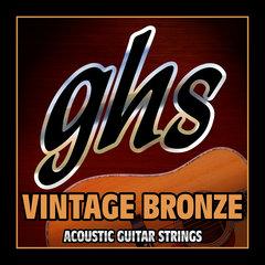 Ghs Vintage Bronze - Extra Light Scale 011-050 - Red One Music