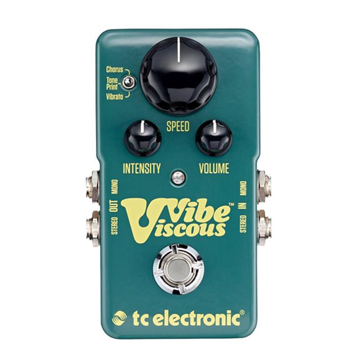 Tc Electronic Viscous Vibe  Shin-Ei Uni-Vibe Guitar Effect Pedal - Red One Music