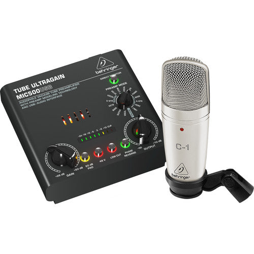 Behringer Voice Studio Complete Recording Bundle - Red One Music