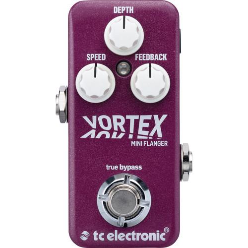 Tc Electronic Vortex Mini Flanger Mono Flanger Pedal For Electric Guitar - Red One Music