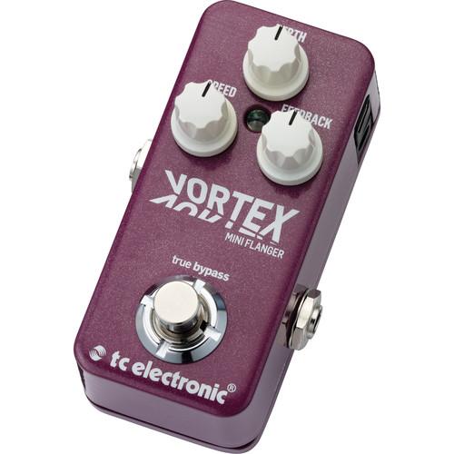 Tc Electronic Vortex Mini Flanger Mono Flanger Pedal For Electric Guitar - Red One Music