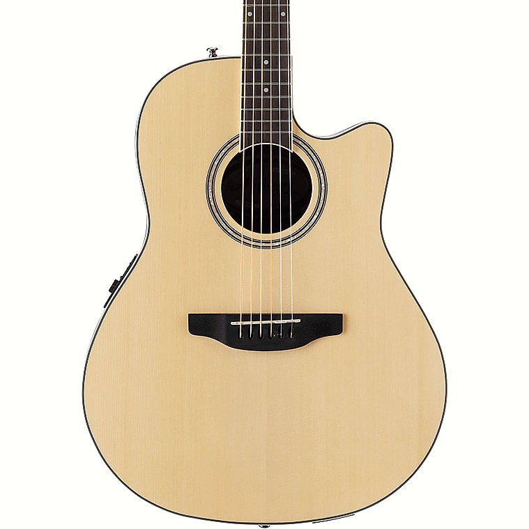 Ovation AB24-4S Applause Traditional Steel String Acoustic-Electric Guitar - Natural Satin