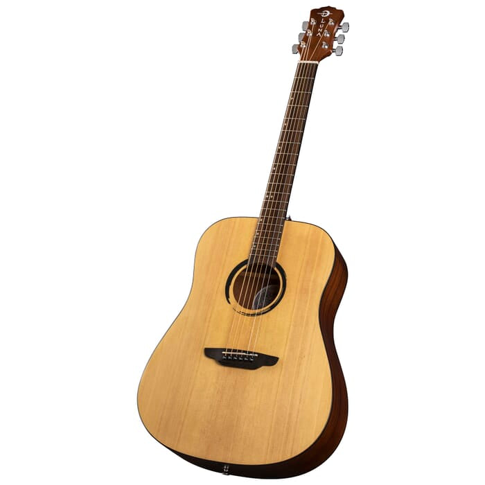 Luna WABI SABI Dreadnought Acoustic Guitar (Satin Natural)