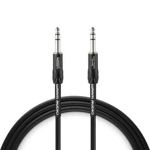 Warm Audio Pro-TRS-3 Pro Series - Studio & Live TRS Cable - 3'