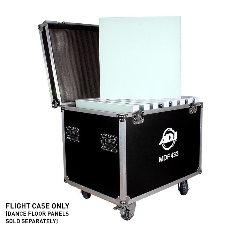 American DJ MDF2-FC9 Flight Case for 9 MDF2 Panels & Accessories