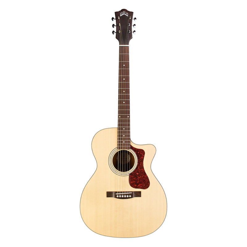 Guild WESTERLY OM-240EC - Orchestra Cutaway Acoustic-Electric Guitar - Natural Satin