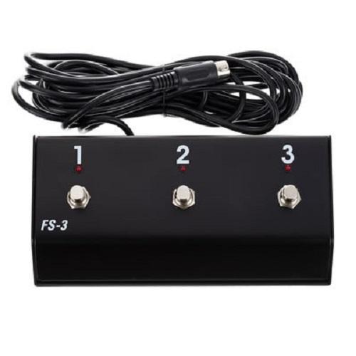 Hughes  Kettner Fs-3 3-Buttons Foot Switch - Red One Music