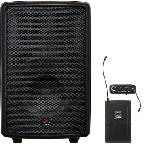 Galaxy Audio TQ8 Traveler Quest 8 All-In-One Portable Wireless PA System with Wireless Beltpack (N4 521.850MHz)