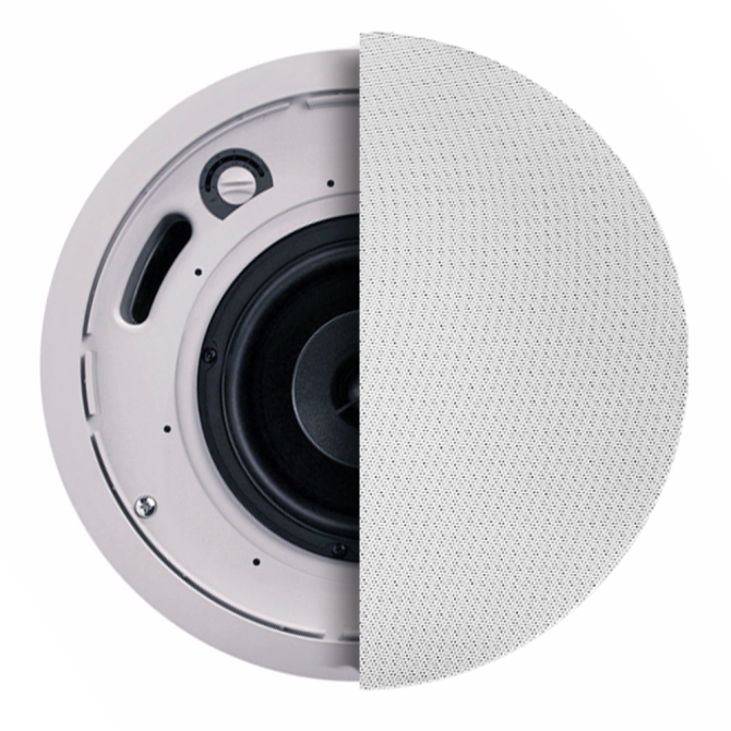 SoundTube IPD-CM52-BGM-II IP-Addressable Dante-Enabled In-Ceiling Speaker - 5.25" (White)
