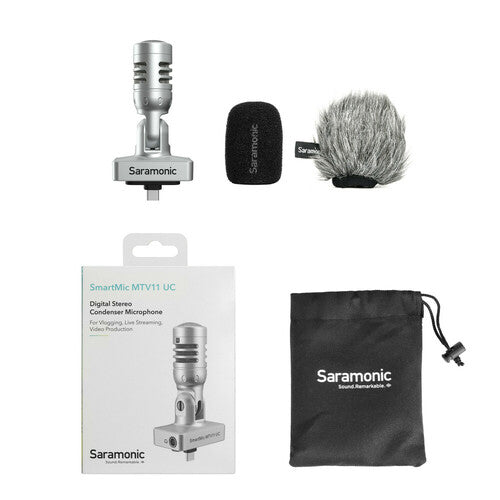 Saramonic SMARTMIC-MTV11-UC Microphone stéréo numérique