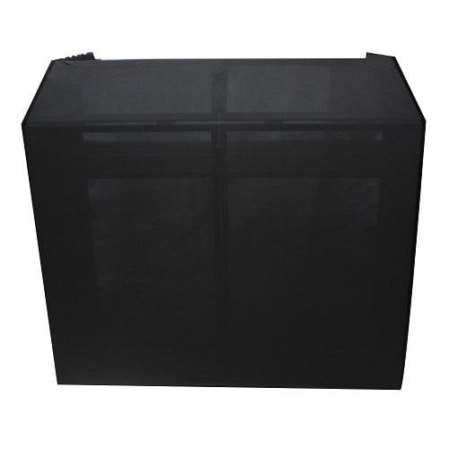 ProX XF-MESA-MK2 Mesa MK2 DJ Facade Table Station Includes White & Black Scrims and Padded Carry Bag - Red One Music