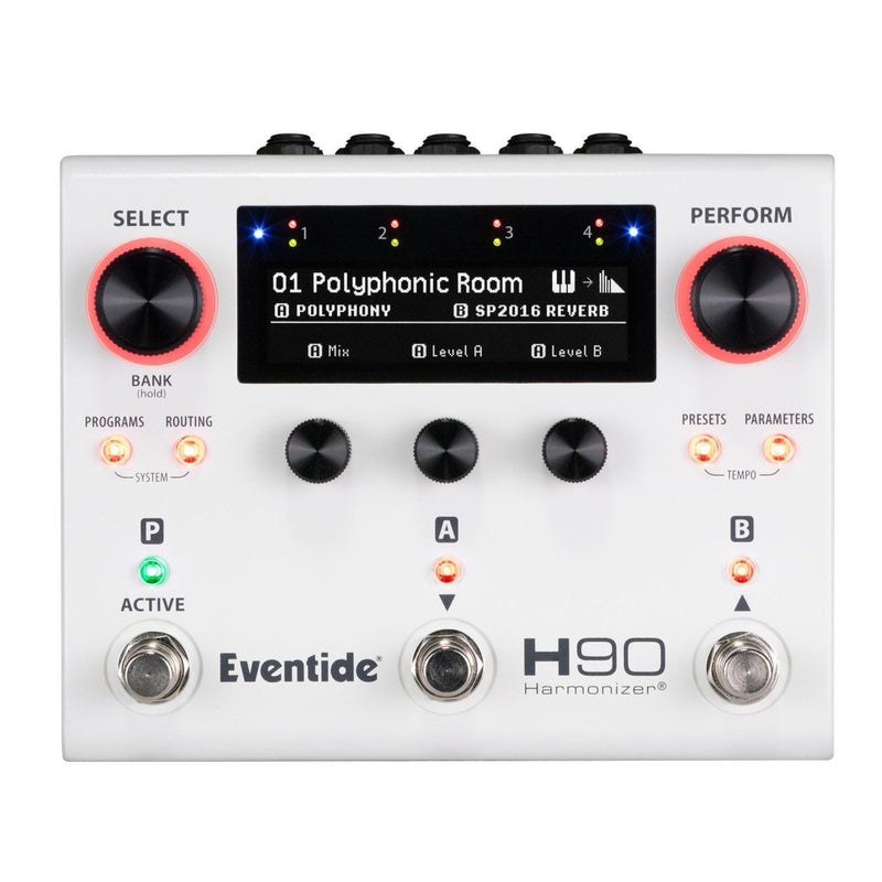 Pédale multi-effets harmoniseur Eventide H90 avec 62 effets de qualité studio